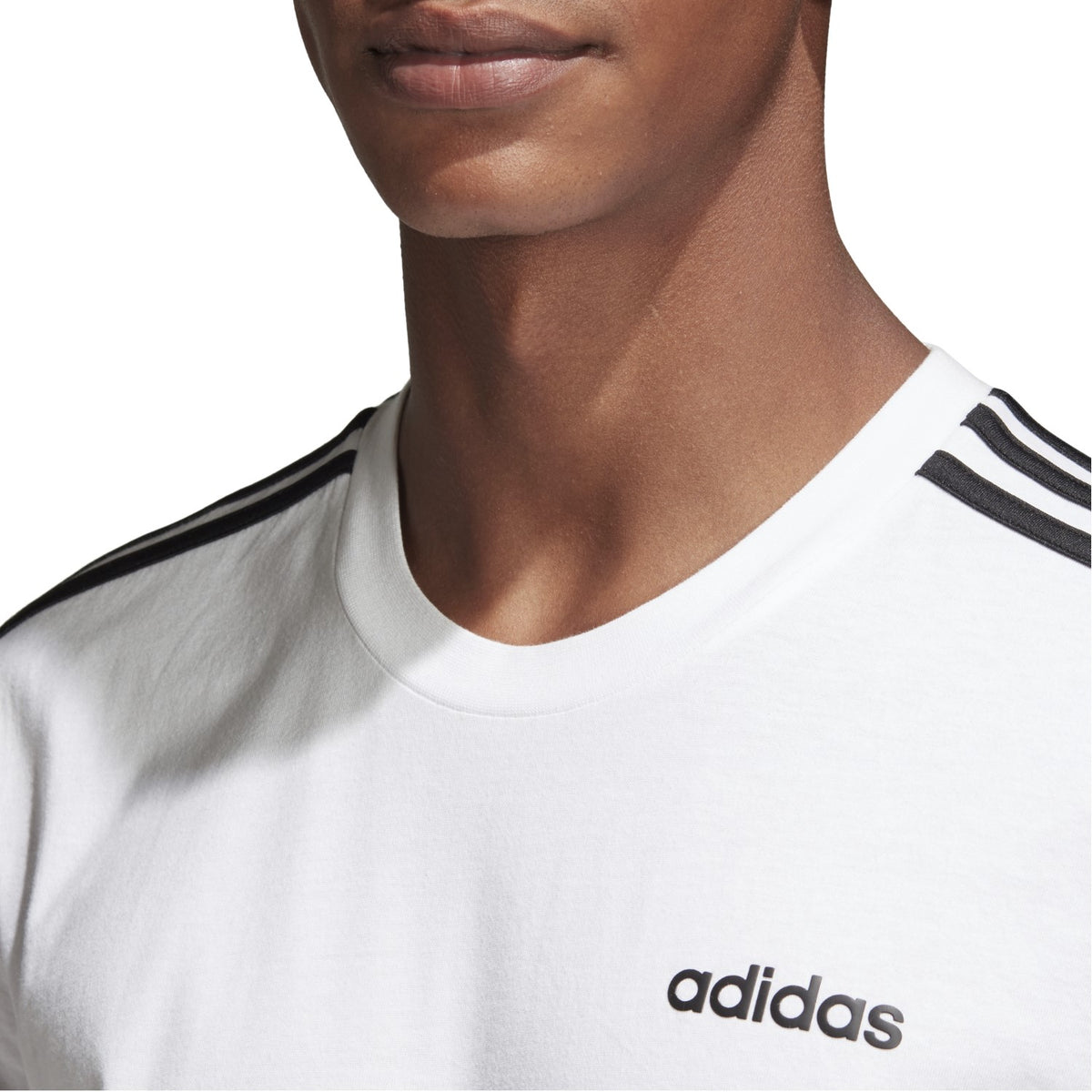 adidas T Shirt Herren Rundhals aus Baumwolle