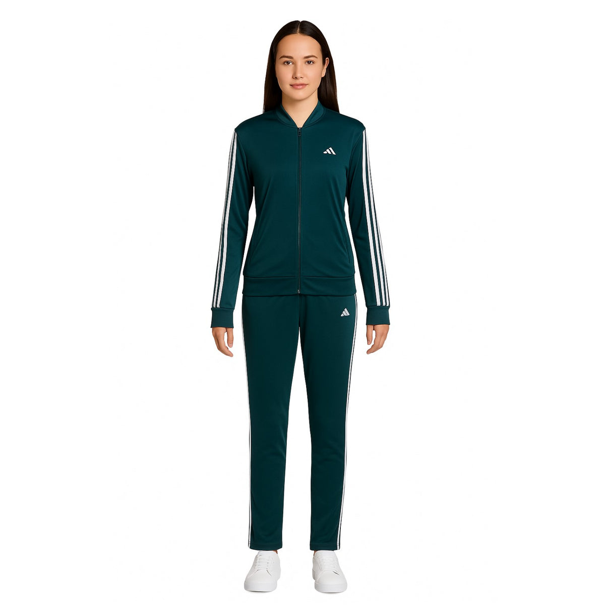 adidas Trainingsanzug für Damen im 3 Streifen Design