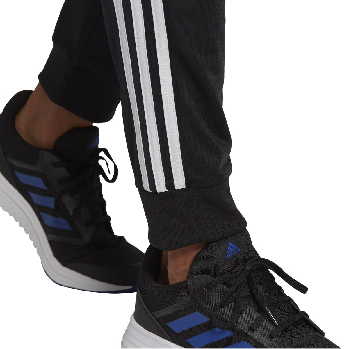 adidas Trainingsanzug Herren schwarz im 3 Streifen Design
