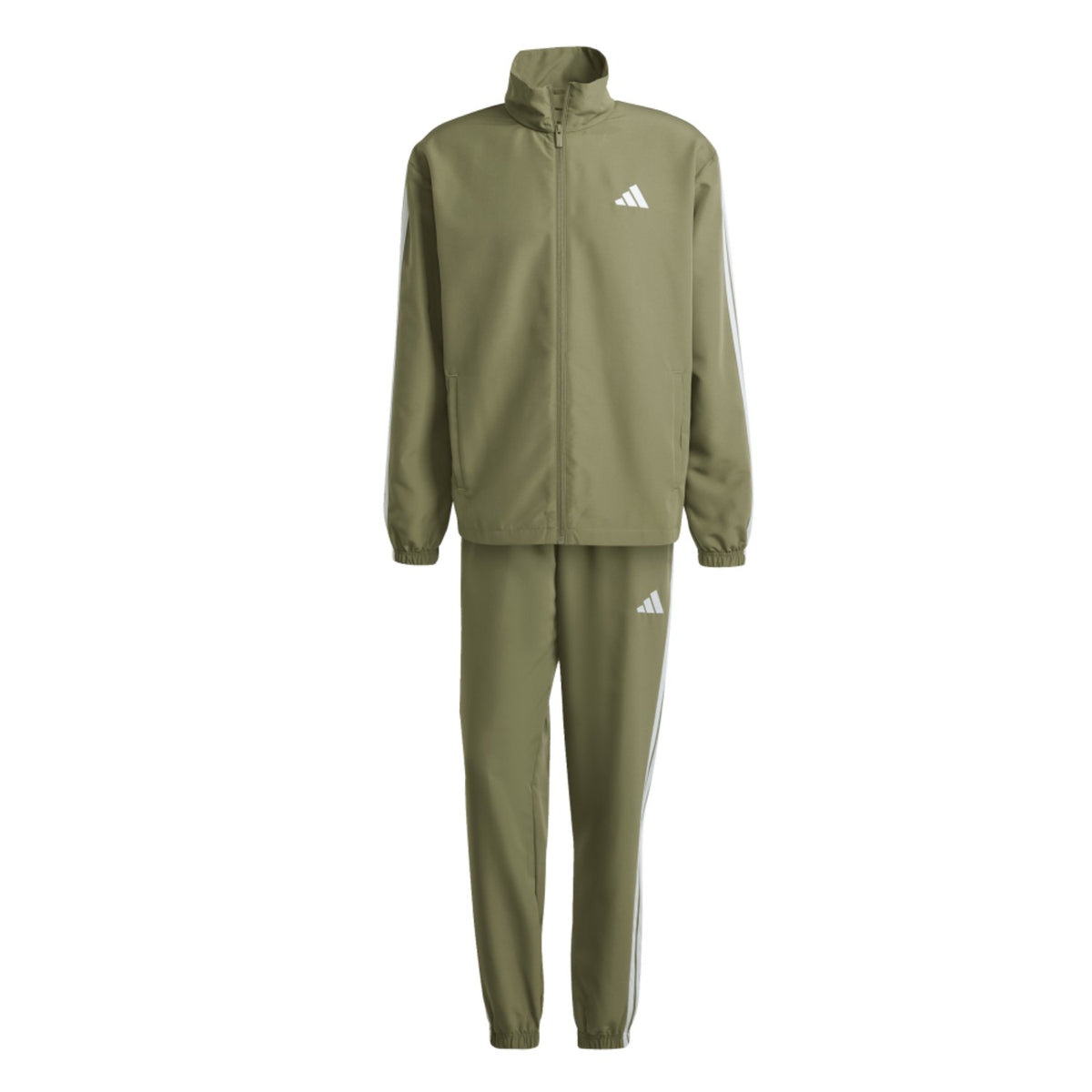 adidas Trainingsanzug Woven Männer 3 Streifen schwarz