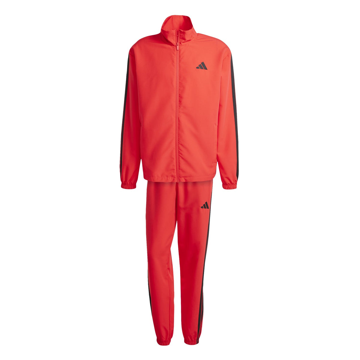 adidas Trainingsanzug Woven Männer 3 Streifen schwarz