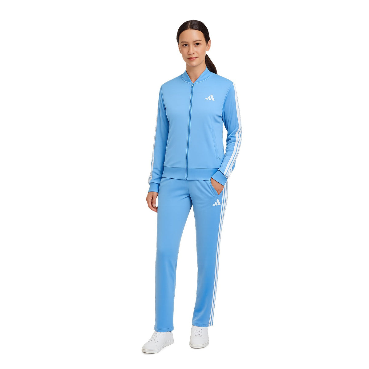adidas Trainingsanzug für Damen im 3 Streifen Design