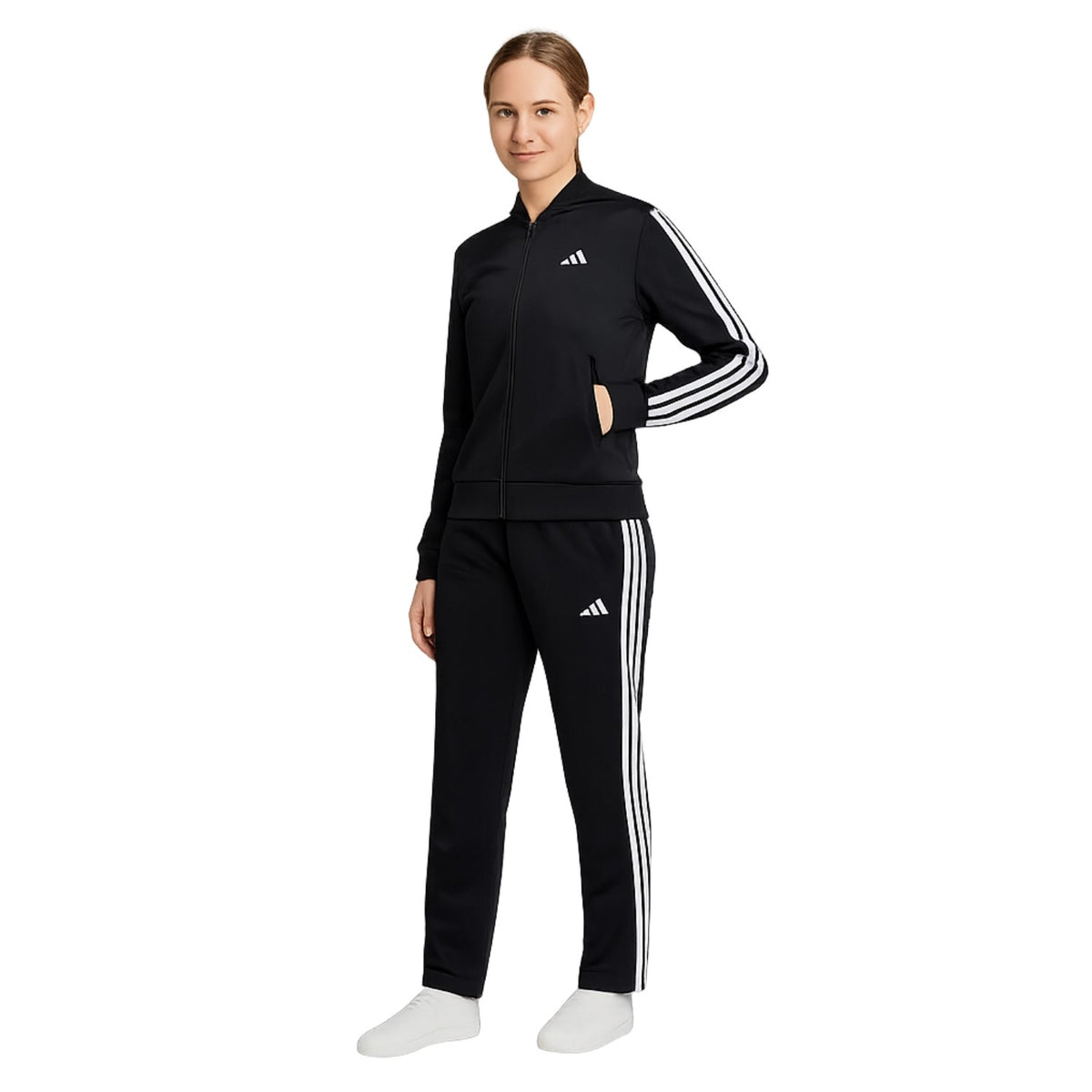 adidas Trainingsanzug für Damen im 3 Streifen Design