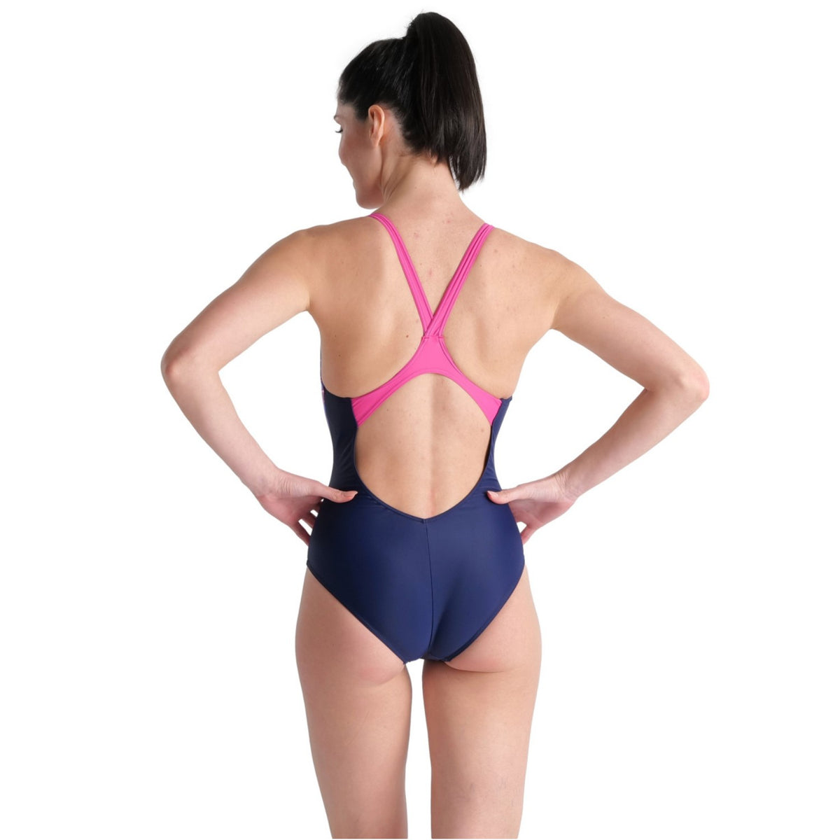 arena Badeanzug Damen Flashing Light Print