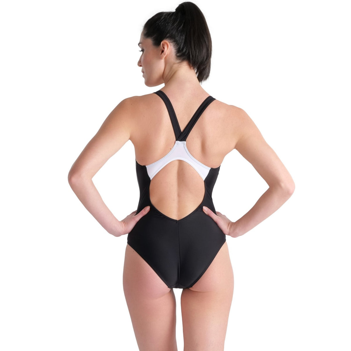 arena Badeanzug Damen W Threefold V Back chlorresistent