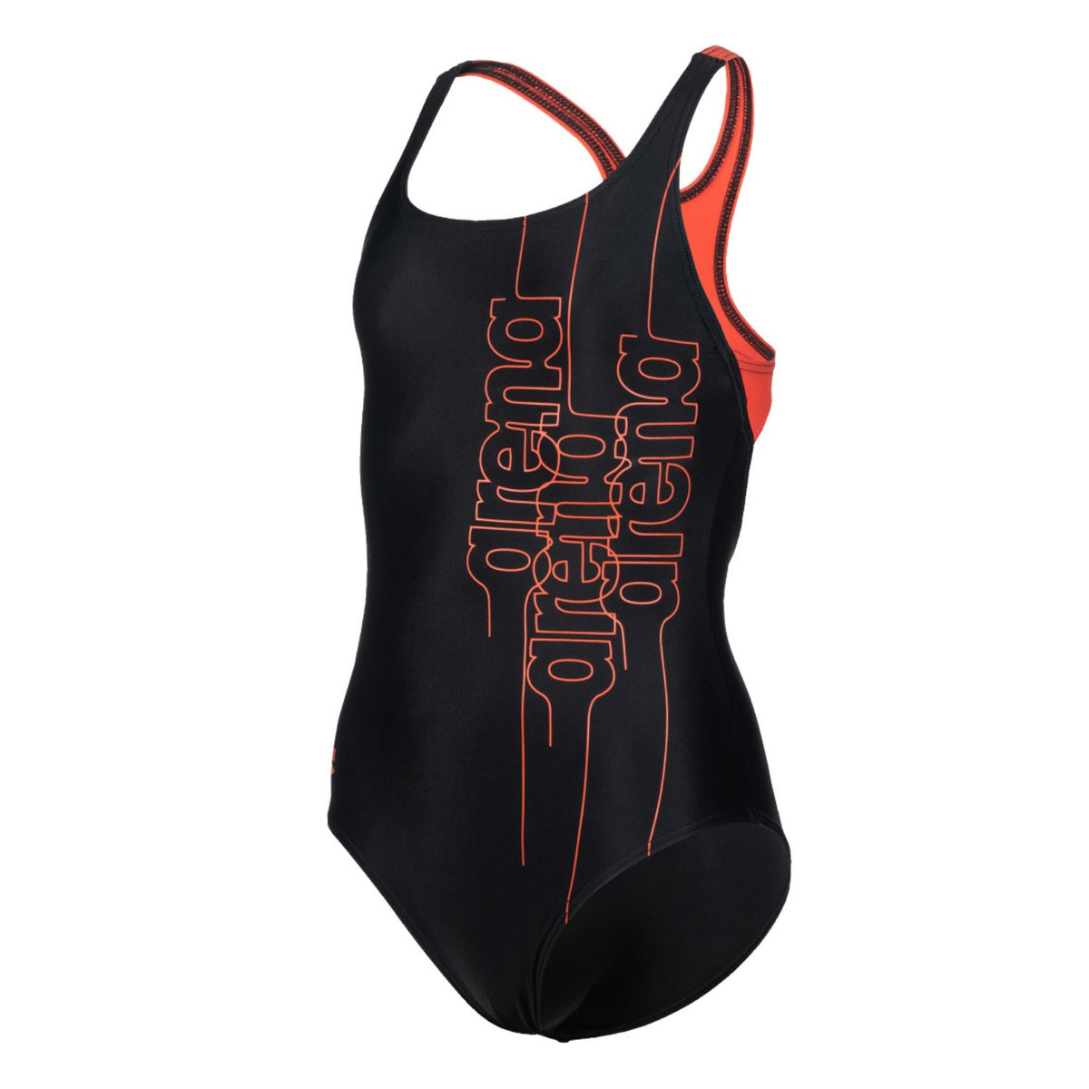 arena Badeanzug Mädchen Swim Pro Back Graphic Print