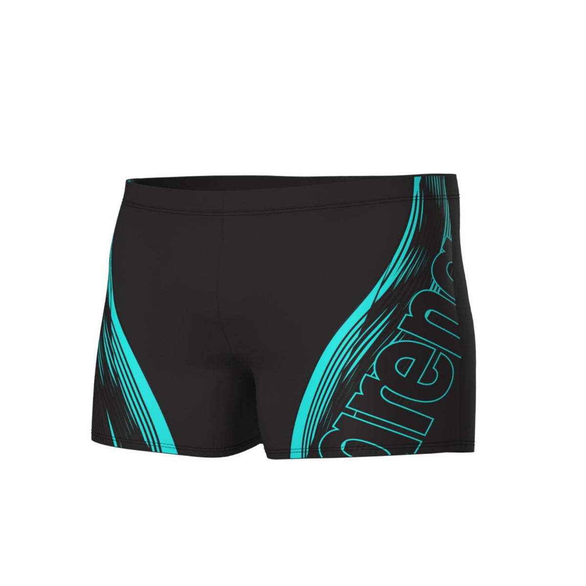 arena Badehose Herren Graphic Swim Short aus MaxFit Material