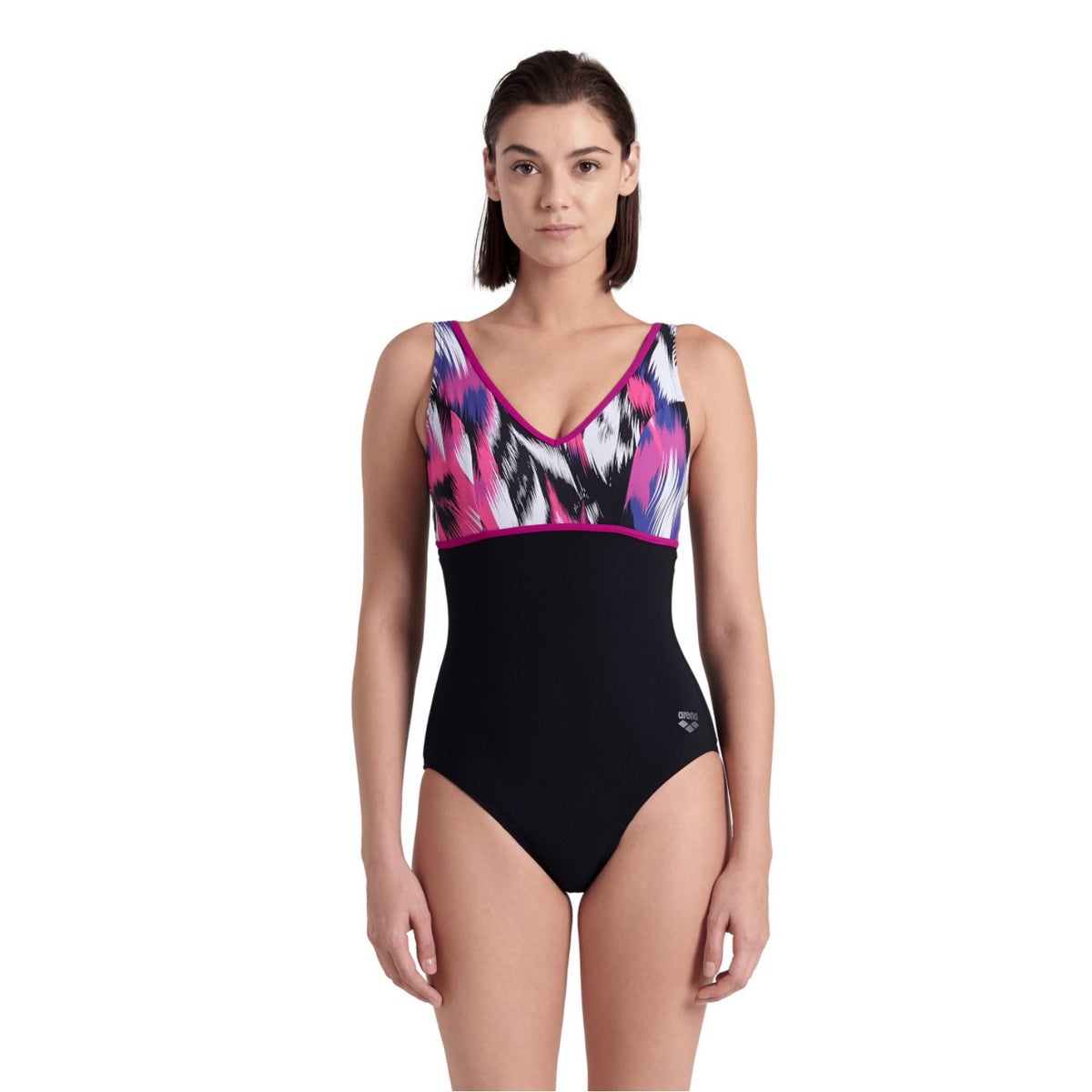 arena Badeanzug Damen BodyLift Jennifer Wing Back mit verstellbaren Trägern