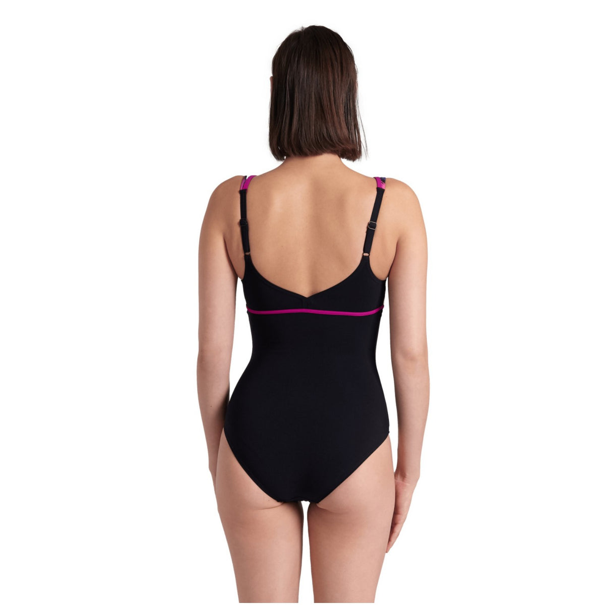 arena Badeanzug Damen BodyLift Jennifer Wing Back mit verstellbaren Trägern