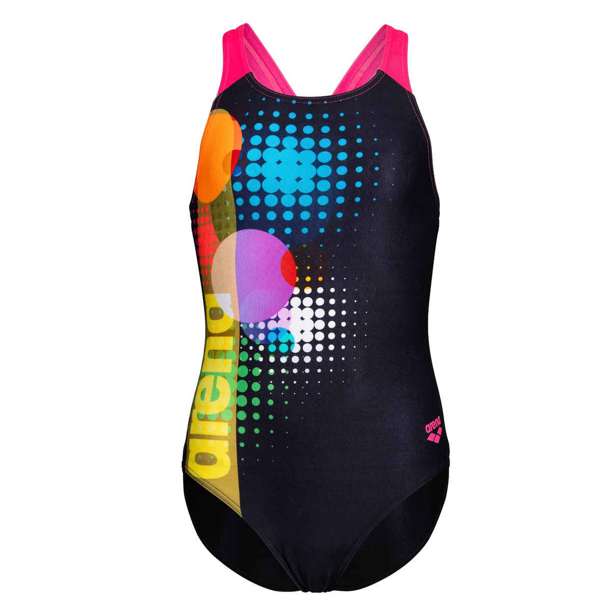 arena Badeanzug Dots Swim Pro Back für Mädchen