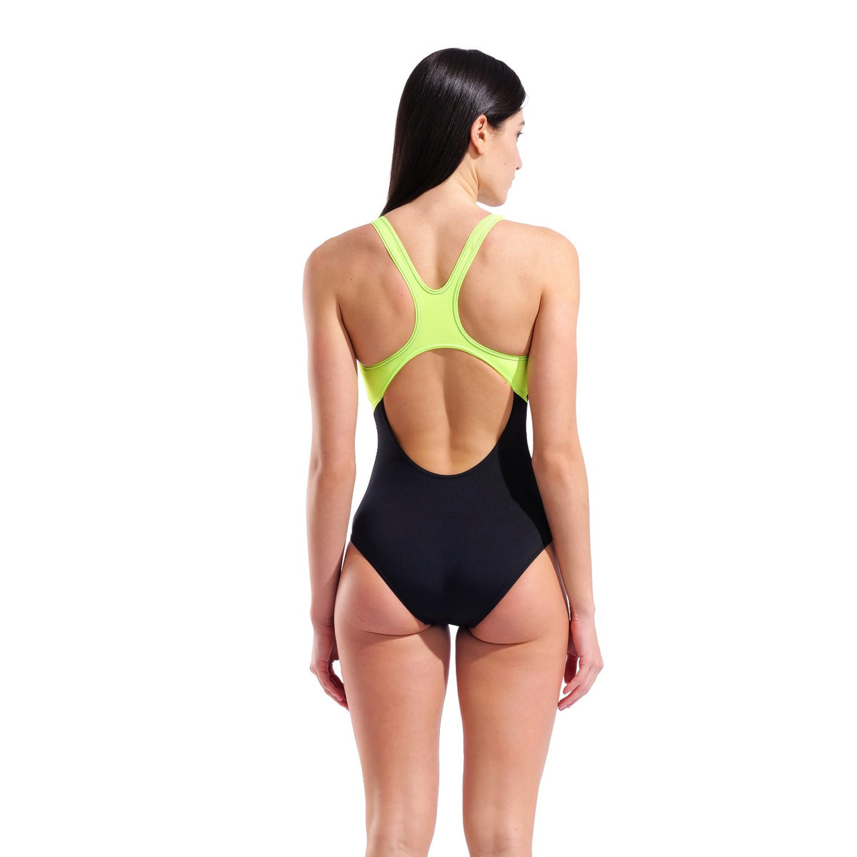 arena Badeanzug Damen Graphic Swimmsuit Swim Pro Back
