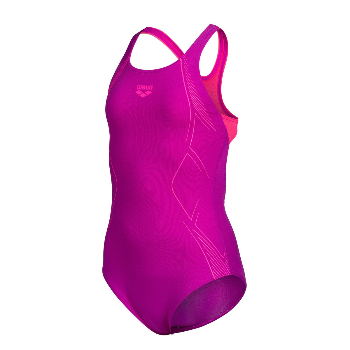 arena Badeanzug Mädchen Graphic Swim Pro Back