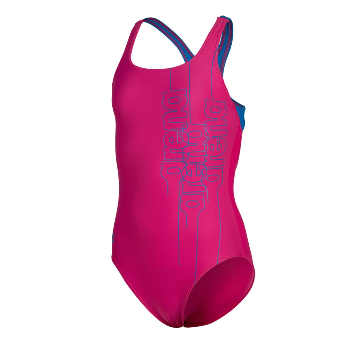 arena Badeanzug Mädchen Swim Pro Back Graphic Print