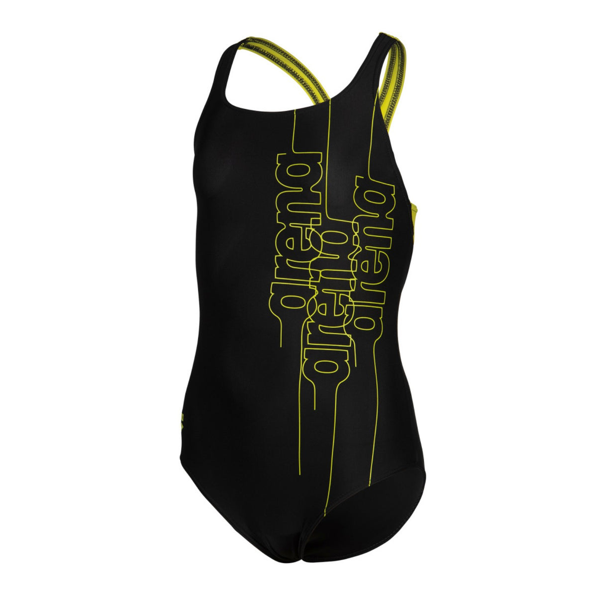 arena Badeanzug Mädchen Swim Pro Back Graphic Print
