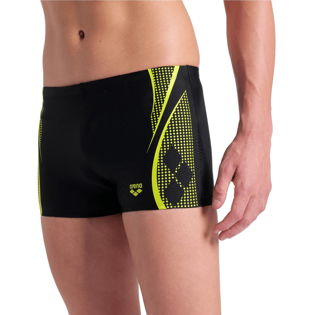 arena Graphic Shorts Badehose für Herren chlorbeständig