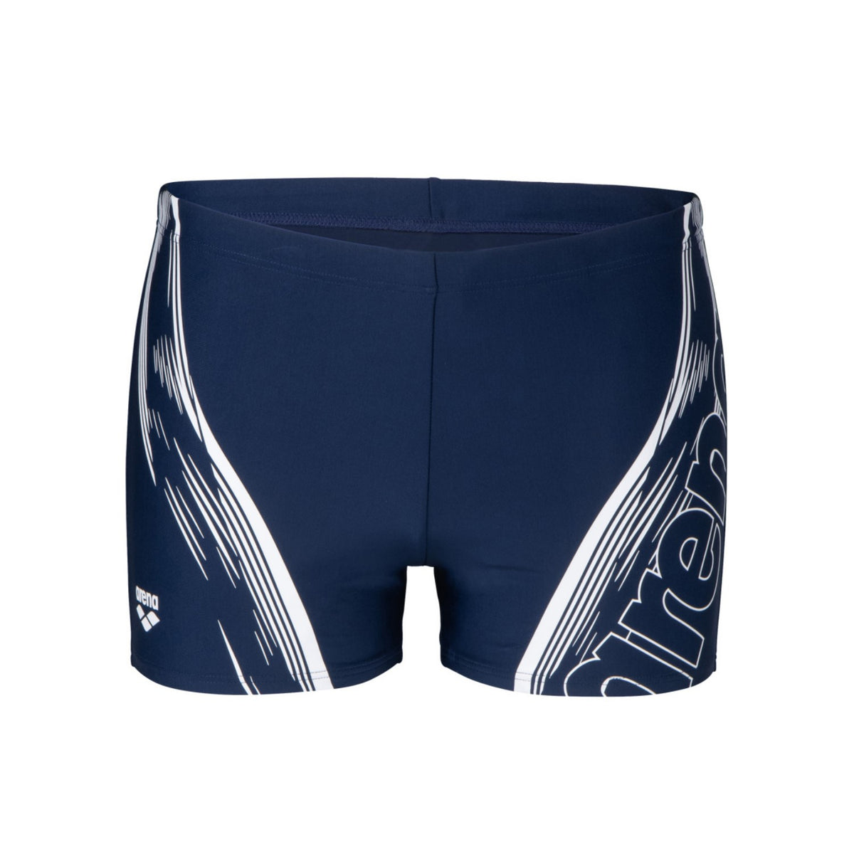 arena Badehose Herren Graphic Swim Short aus MaxFit Material
