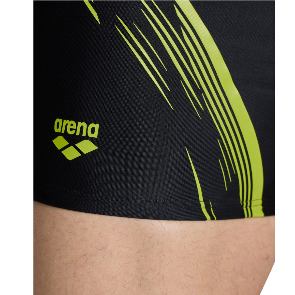 arena Badehose Herren Graphic Swim Short aus MaxFit Material