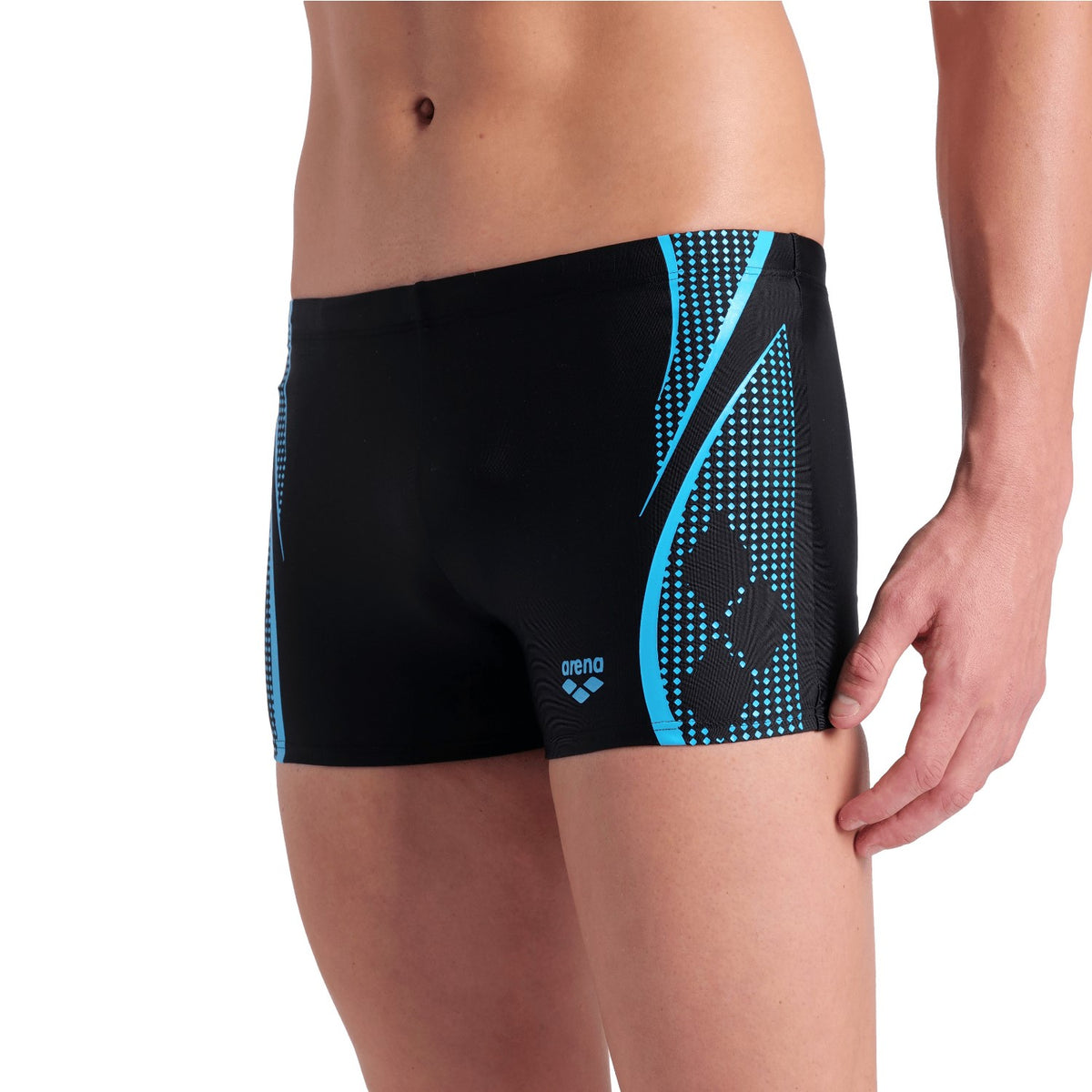 arena Graphic Shorts Badehose für Herren chlorbeständig