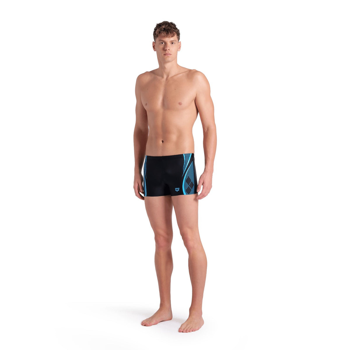 arena Graphic Shorts Badehose für Herren chlorbeständig