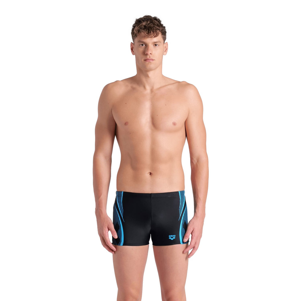 arena Graphic Shorts Badehose für Herren chlorbeständig