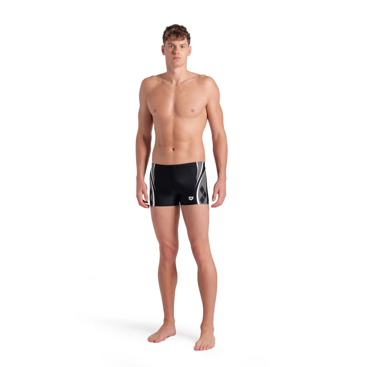 arena Graphic Shorts Badehose für Herren chlorbeständig