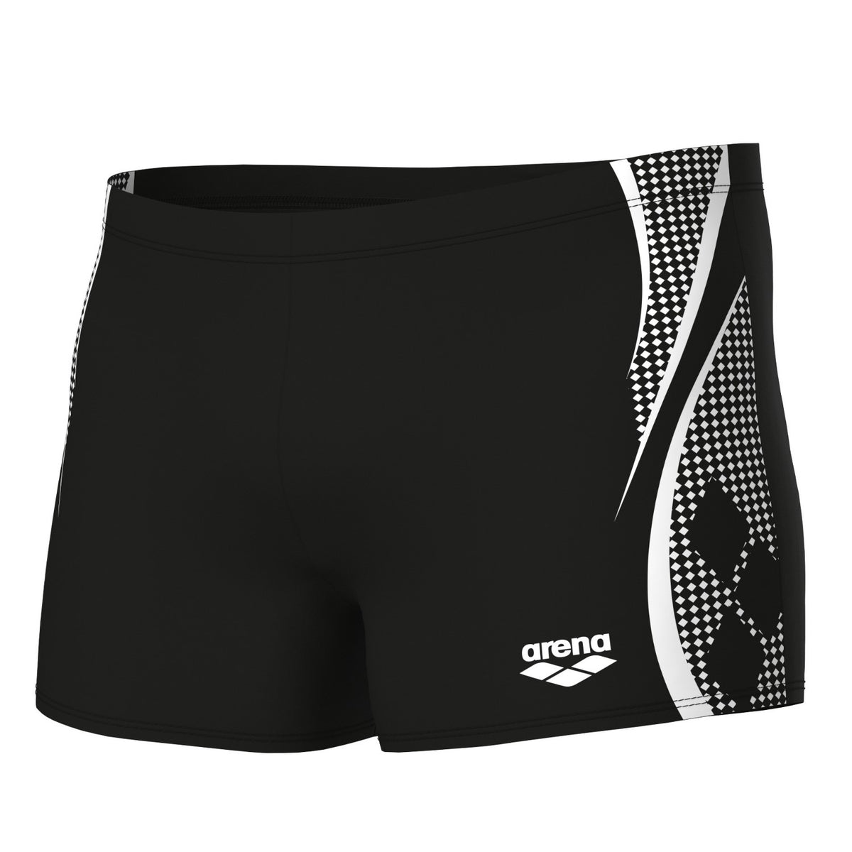 arena Graphic Shorts Badehose für Herren chlorbeständig