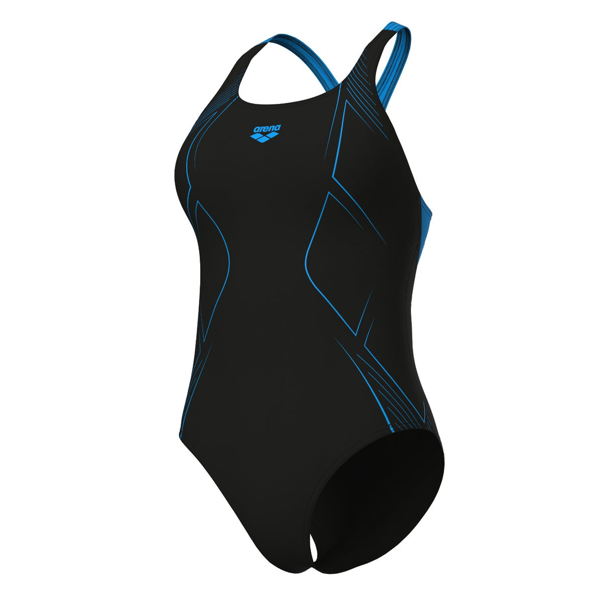 arena Badeanzug Damen Graphic Swimmsuit Swim Pro Back
