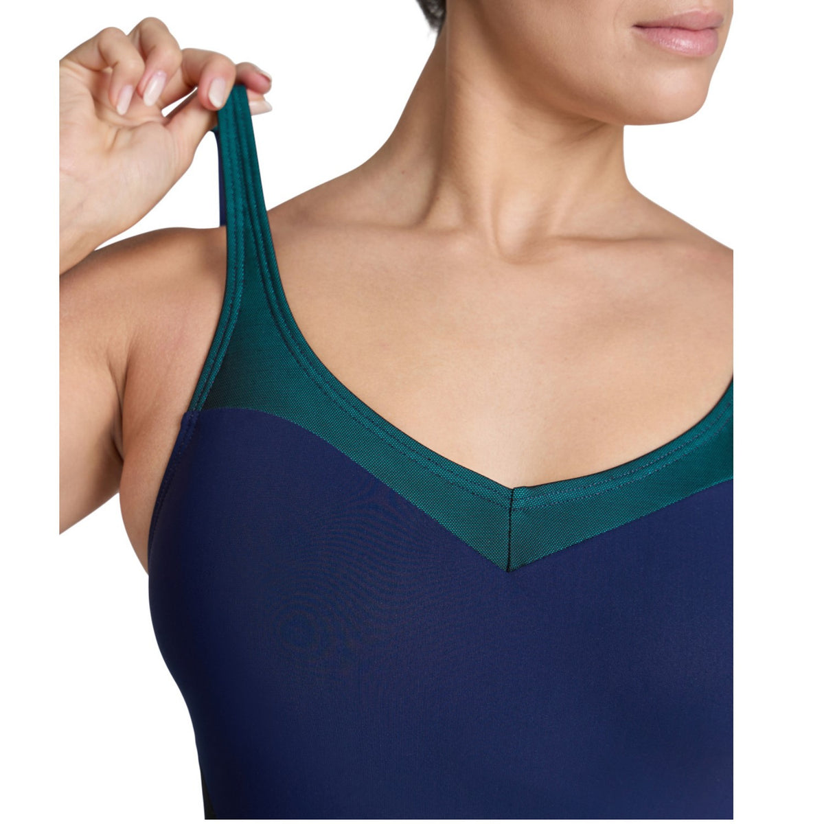 arena Badeanzug Damen BodyLift Isabel Light Cross Back mit verstellbaren Trägern