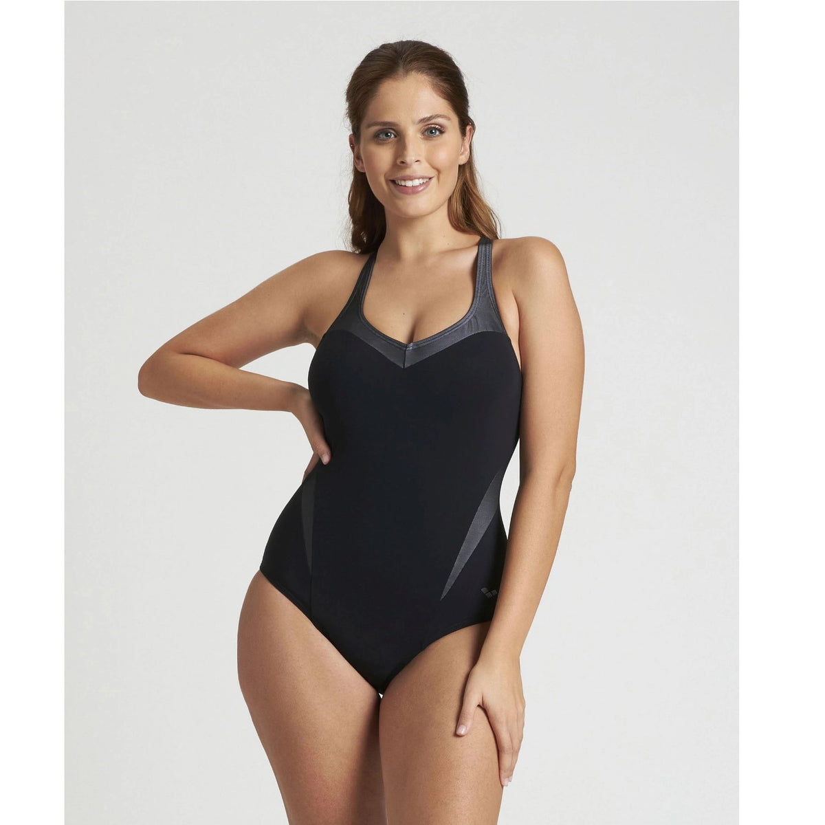 arena Badeanzug Damen BodyLift Isabel Light Cross Back mit verstellbaren Trägern