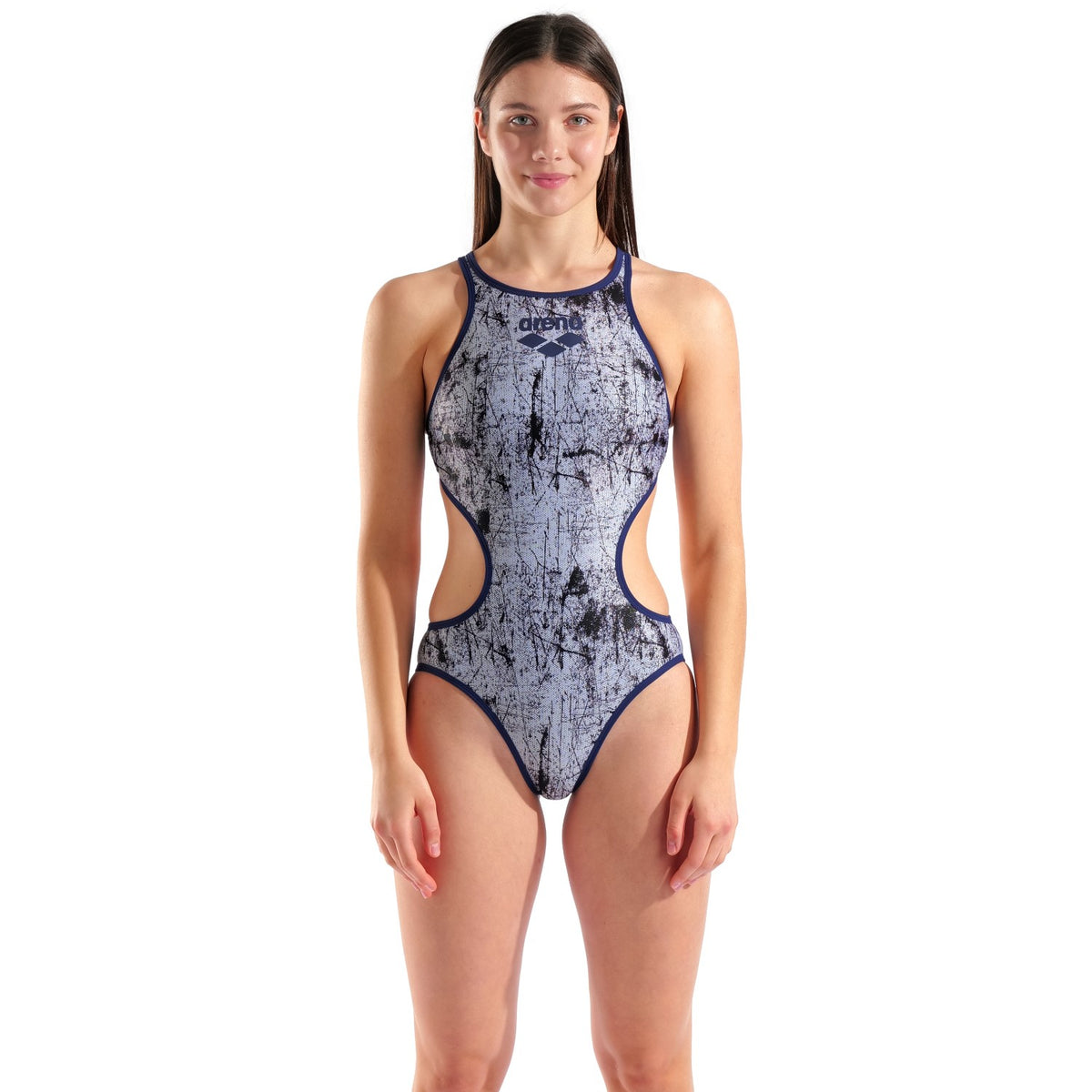 arena one Lacquer Badeanzug für Damen
