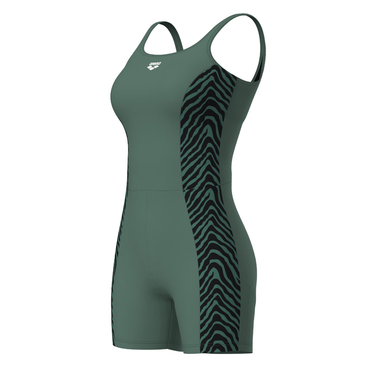 Arena Badeanzug Damen mit langen Bein (Slimkini)