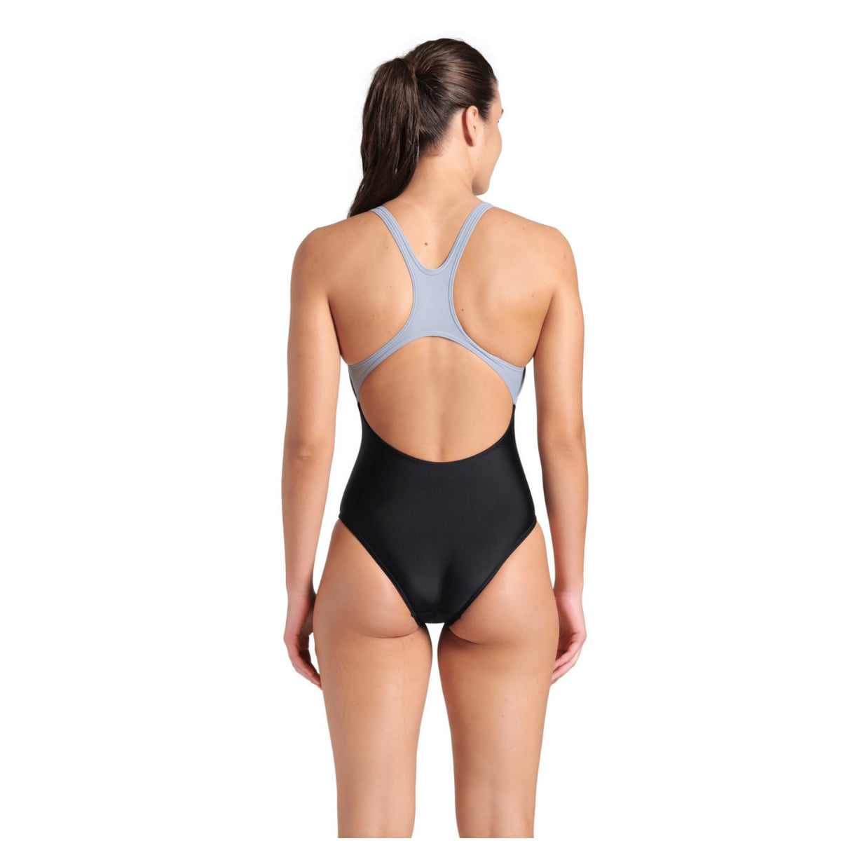 arena Stripe Badeanzug Pro Back für Damen