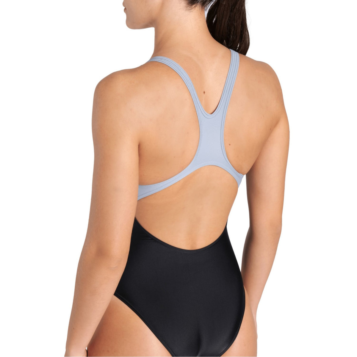 arena Stripe Badeanzug Pro Back für Damen