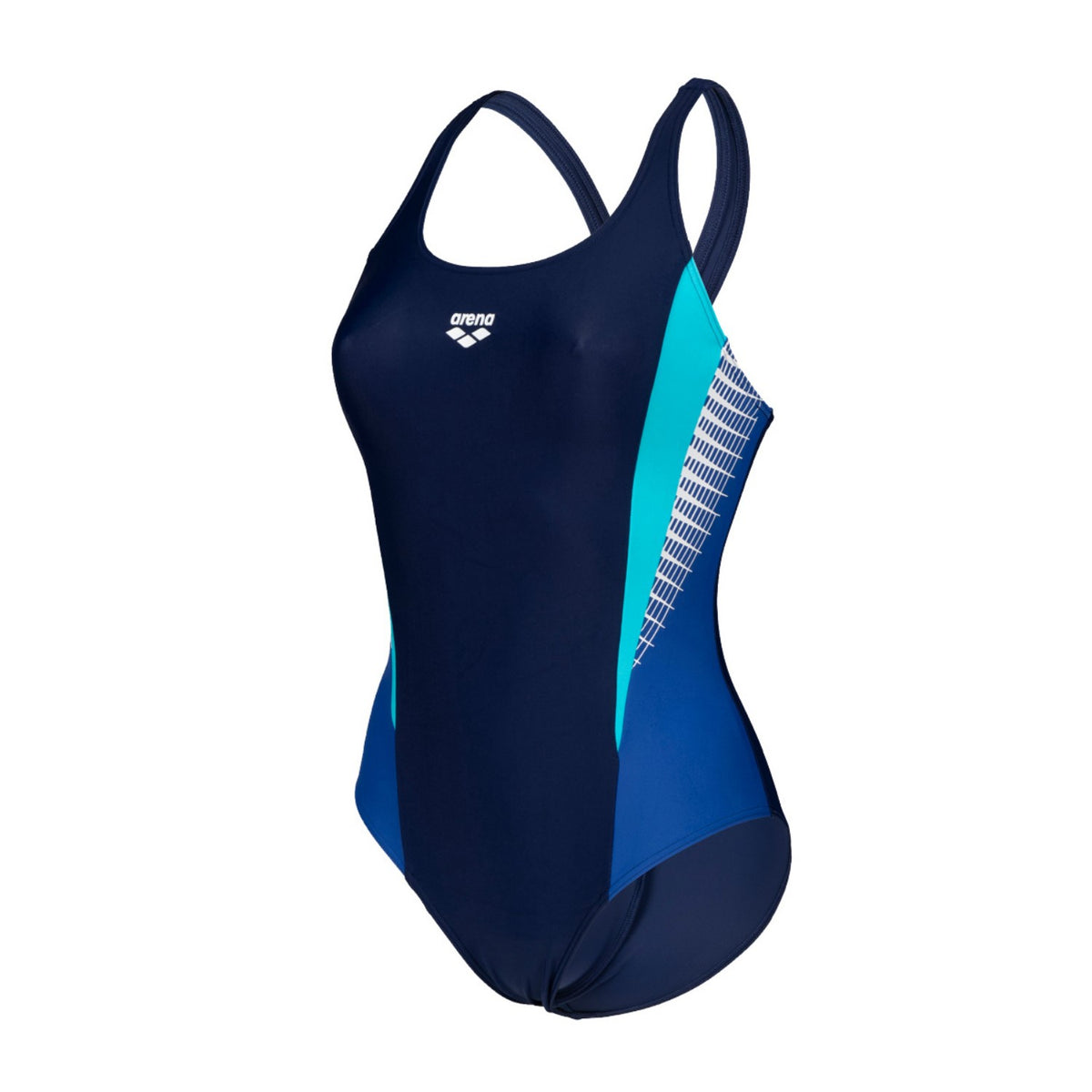 arena Badeanzug Damen W Threefold V Back chlorresistent