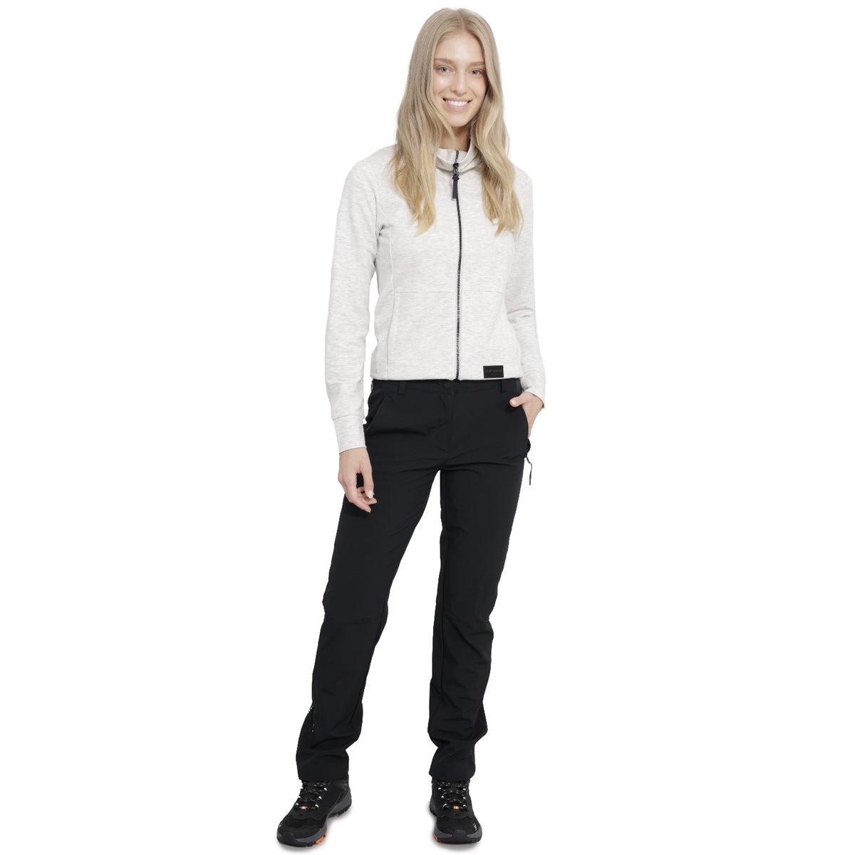 Icepeak Softshellhose Damen mit Fleecefutter EP Argonia in Kurzgrößen