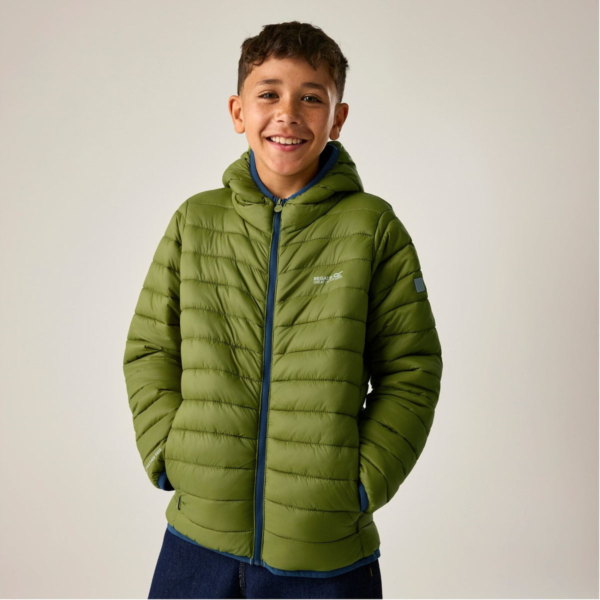 Regatta Marizion Baffle-Jacke mit Kapuze für Kinder