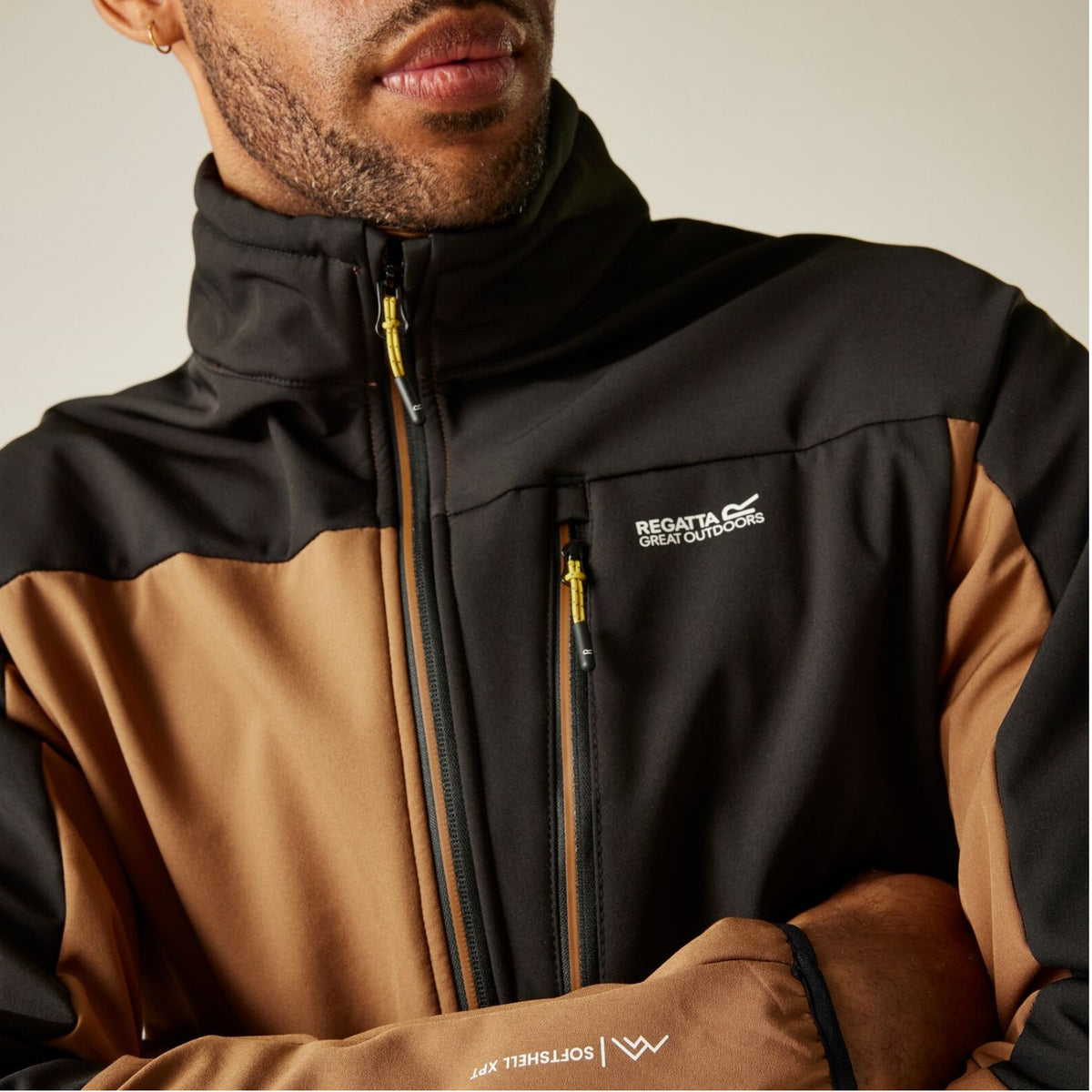Regatta Softshelljacke Herren Wind- und wasserabweisend Moutdale