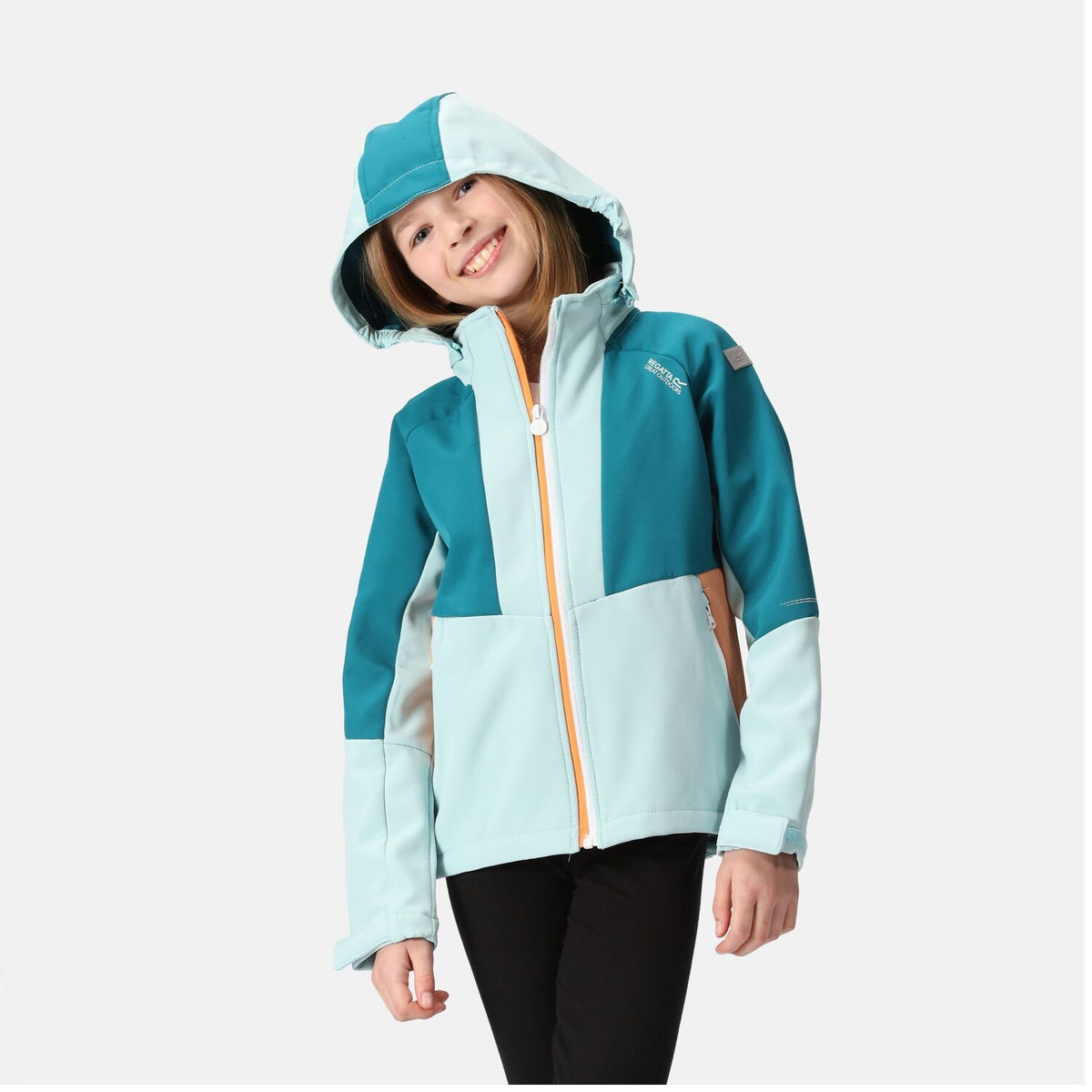 Regatta Softshelljacke Kinder mit Kapuze Haydenbury