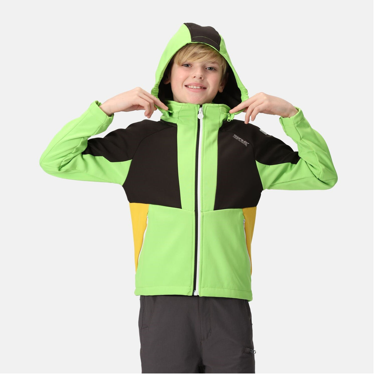 Regatta Softshelljacke Kinder mit Kapuze Haydenbury
