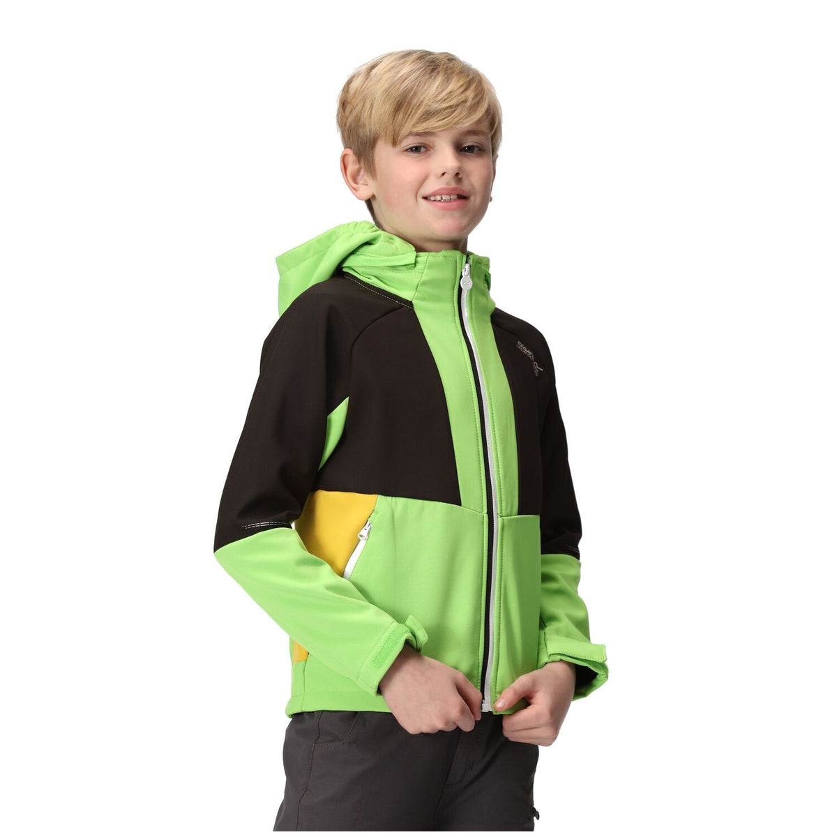 Regatta Softshelljacke Kinder mit Kapuze Haydenbury