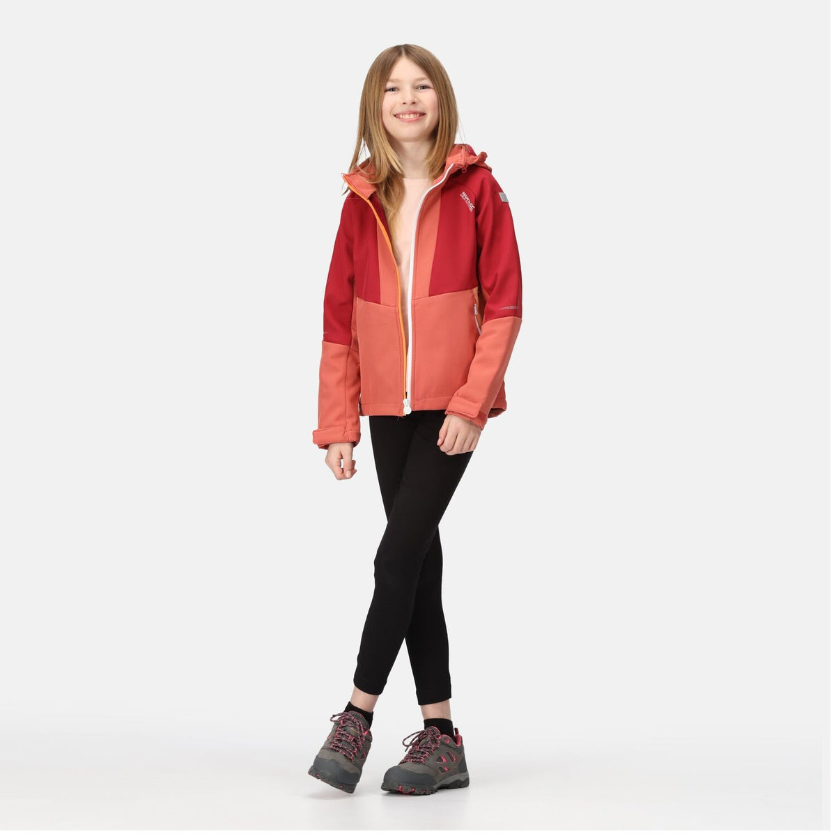 Regatta Softshelljacke Kinder mit Kapuze Haydenbury