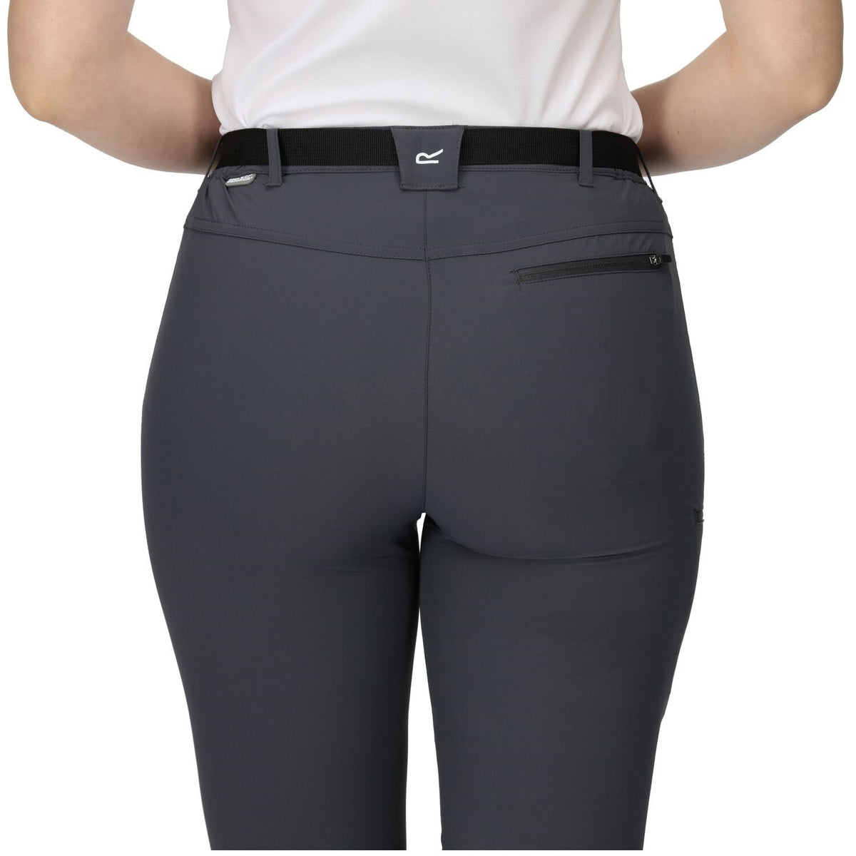 Regatta Xert Stretch Damen Outdoorhose mit Gürtel in Kurzgröße