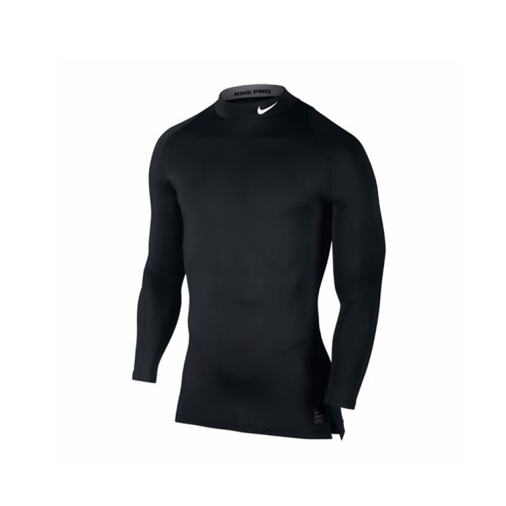 Nike Pro Cool Compression Long Sleeve Mock Top Langarm Funktionsshirt | eBay